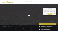 Desktop Screenshot of hotelsaharapune.com
